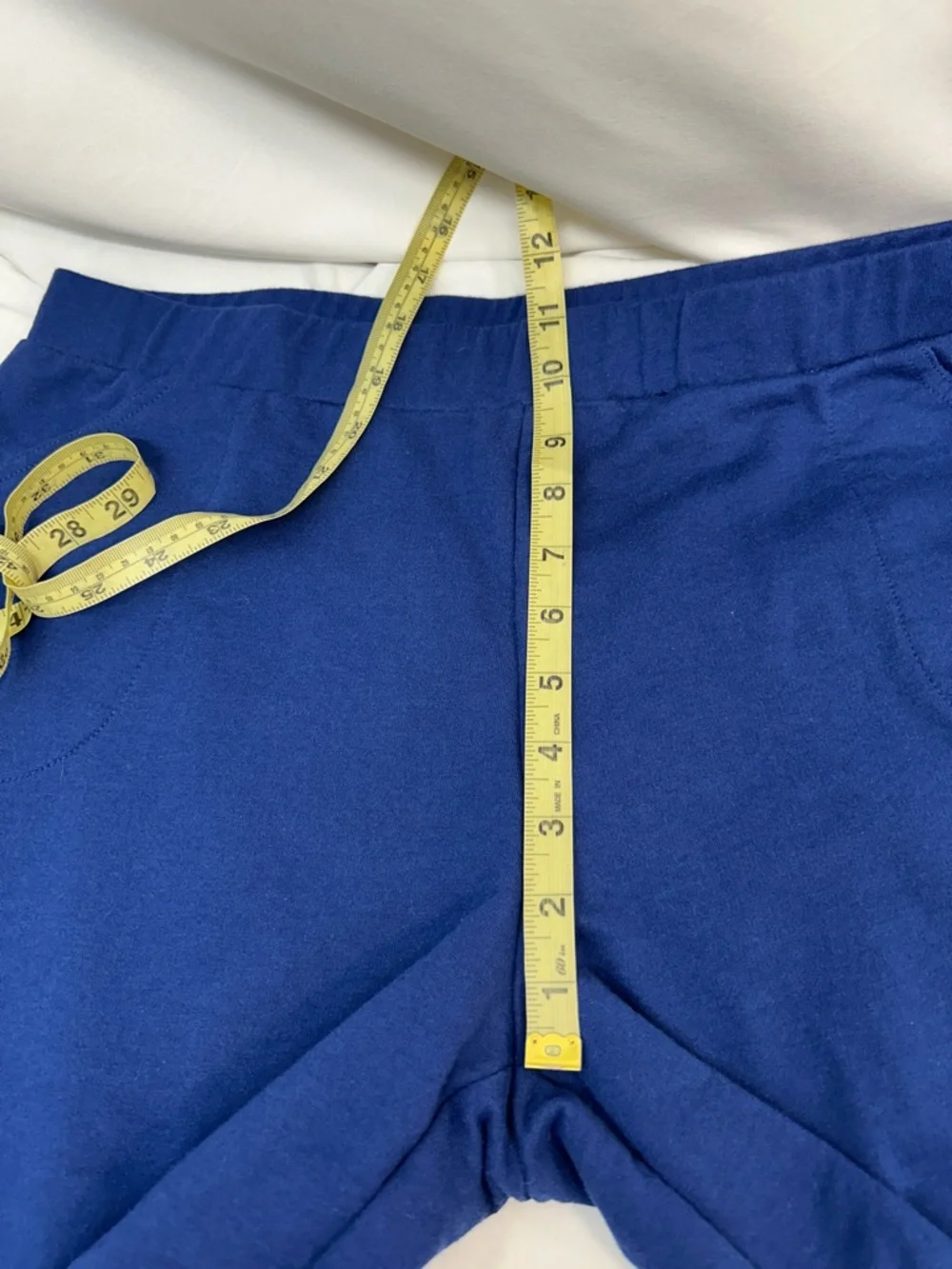 Quacker Factory Royal Blue Two-Piece Top and Pants with Rhinestone Matching Set - Picture 11 of 14